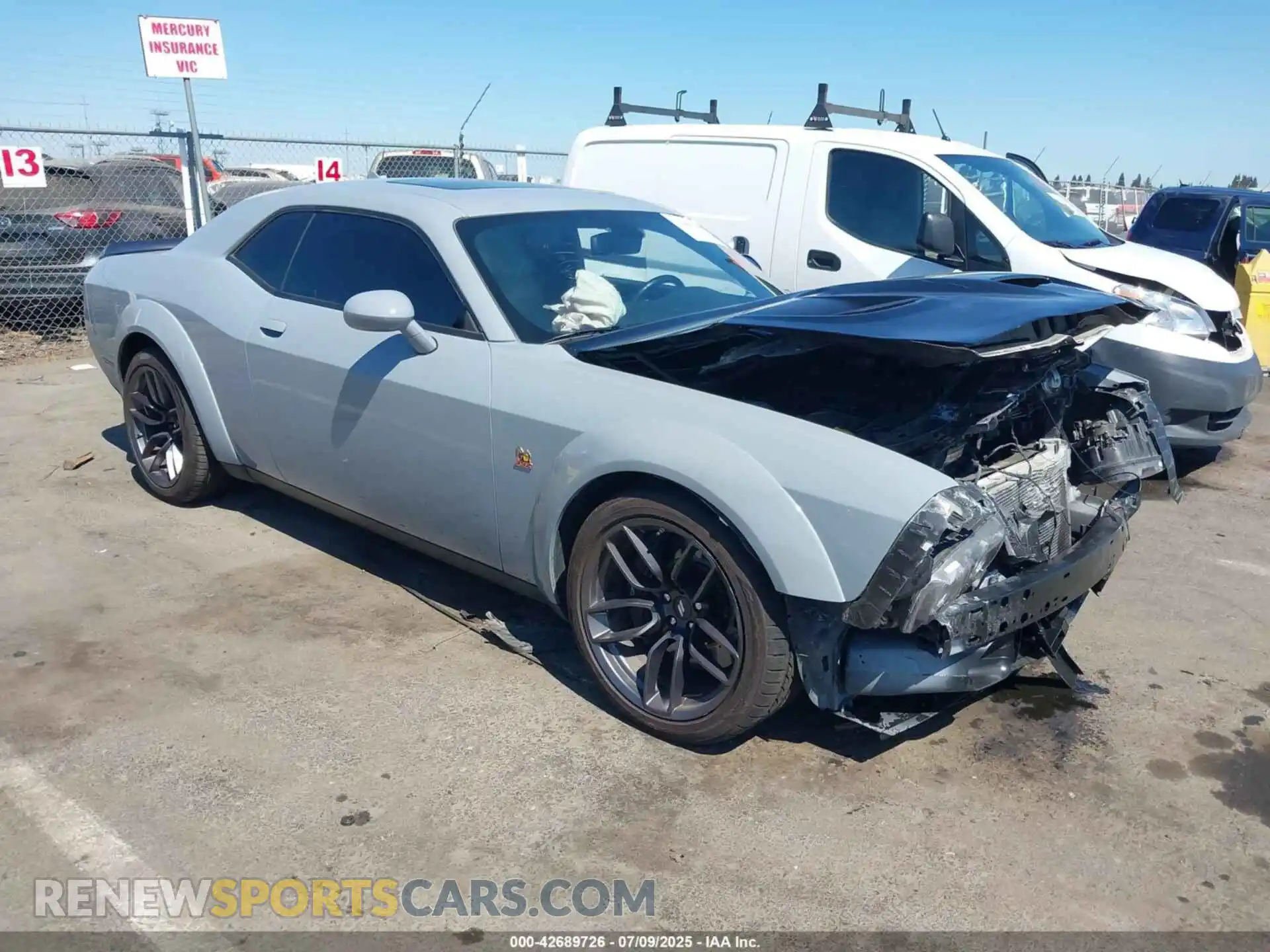 1 Photograph of a damaged car 2C3CDZFJ2MH534791 DODGE CHALLENGER 2021