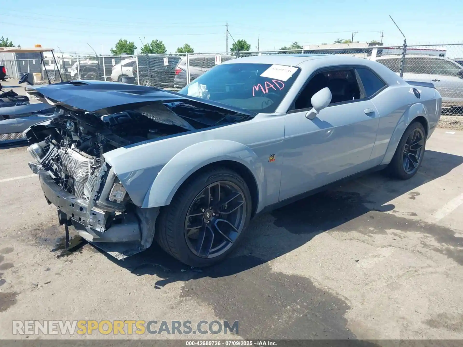 2 Photograph of a damaged car 2C3CDZFJ2MH534791 DODGE CHALLENGER 2021