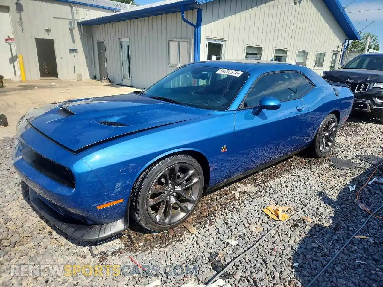 1 fotografías del automóvil dañado 2C3CDZFJ2MH580685 DODGE CHALLENGER 2021
