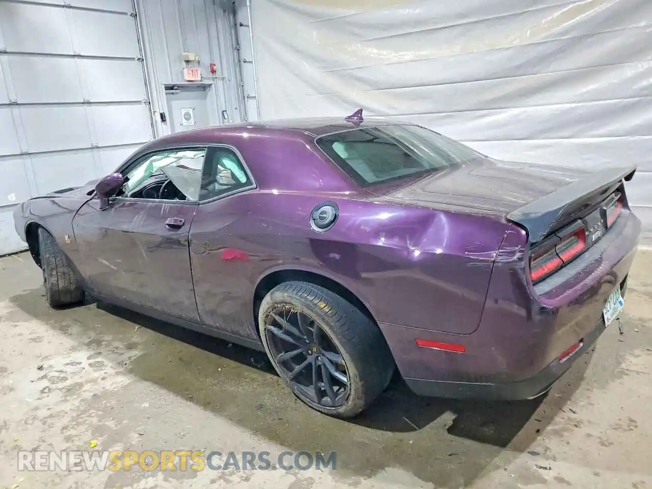2 Photograph of a damaged car 2C3CDZFJ2MH597227 DODGE CHALLENGER 2021