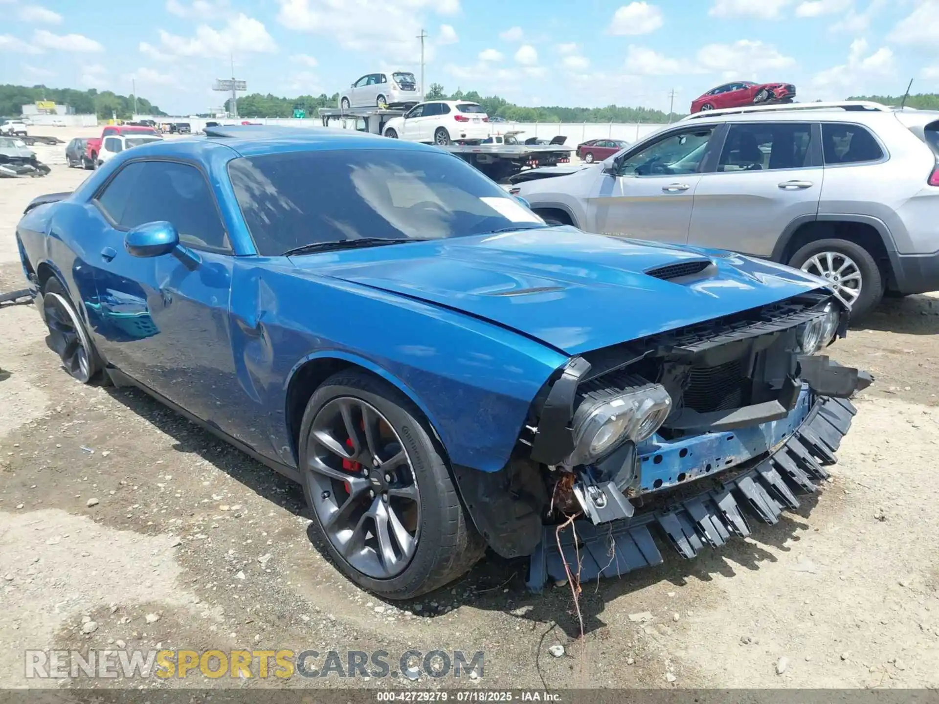 1 fotografías del automóvil dañado 2C3CDZFJ3MH521435 DODGE CHALLENGER 2021