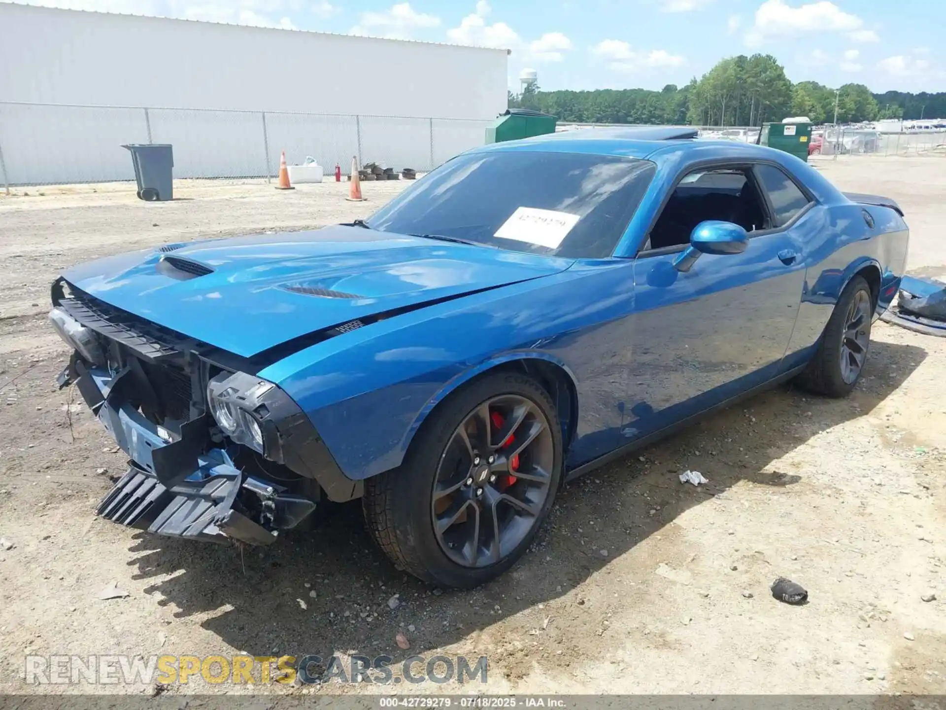 2 fotografías del automóvil dañado 2C3CDZFJ3MH521435 DODGE CHALLENGER 2021
