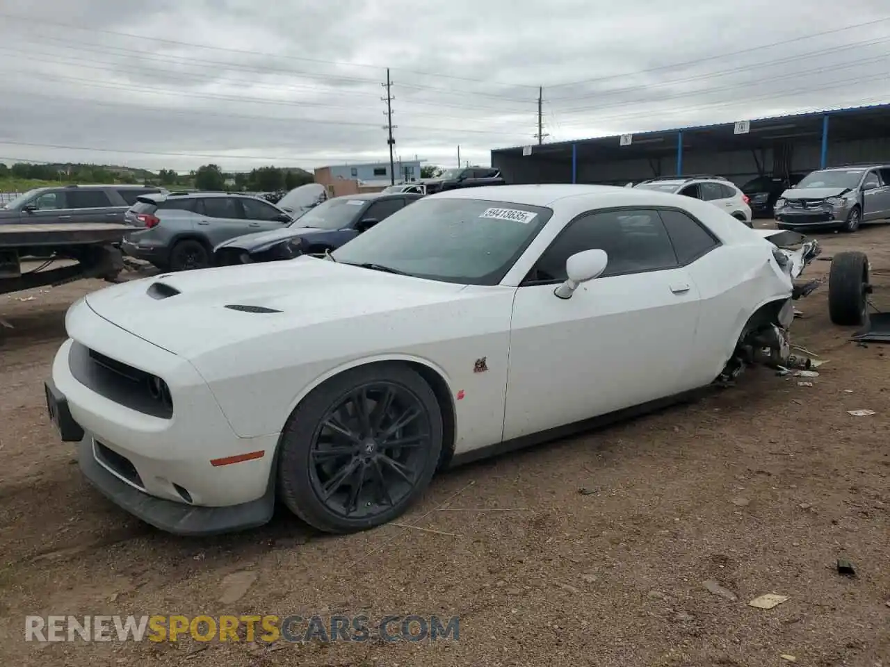 1 Photograph of a damaged car 2C3CDZFJ3MH526957 DODGE CHALLENGER 2021