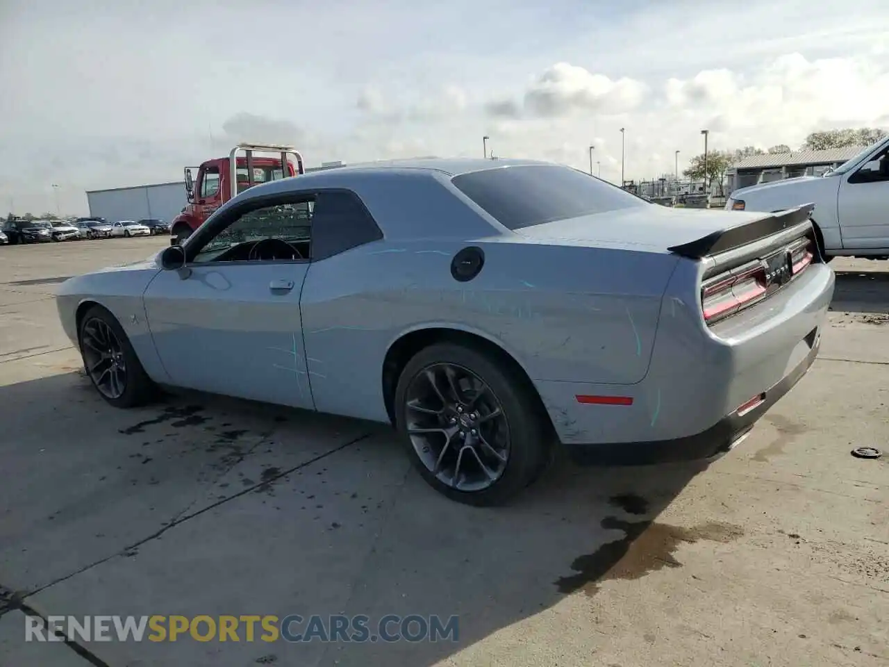 2 Photograph of a damaged car 2C3CDZFJ3MH614617 DODGE CHALLENGER 2021