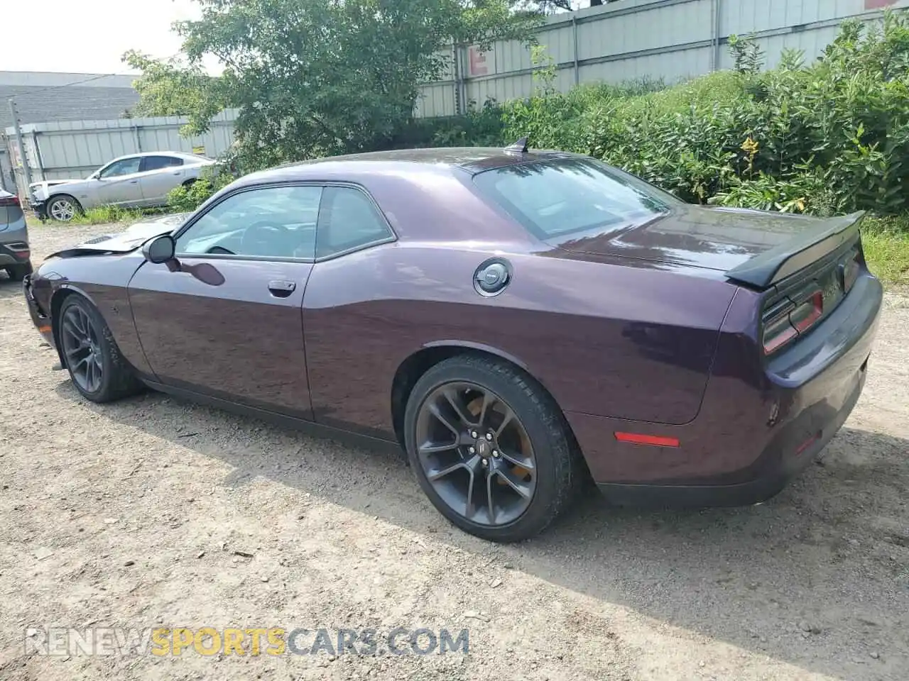 2 Photograph of a damaged car 2C3CDZFJ3MH635001 DODGE CHALLENGER 2021