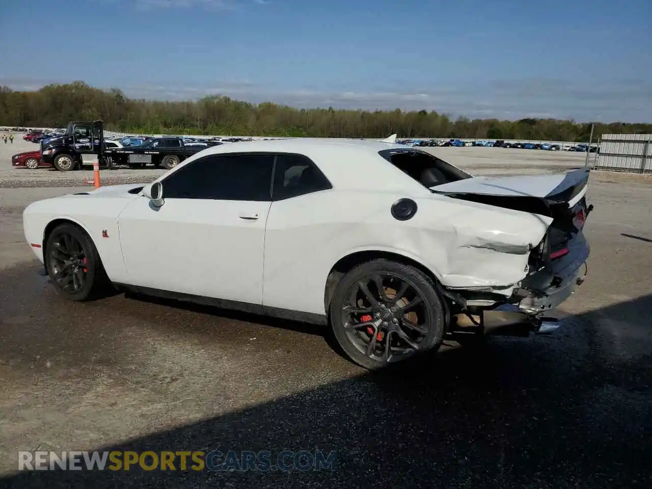 2 Photograph of a damaged car 2C3CDZFJ4MH649649 DODGE CHALLENGER 2021
