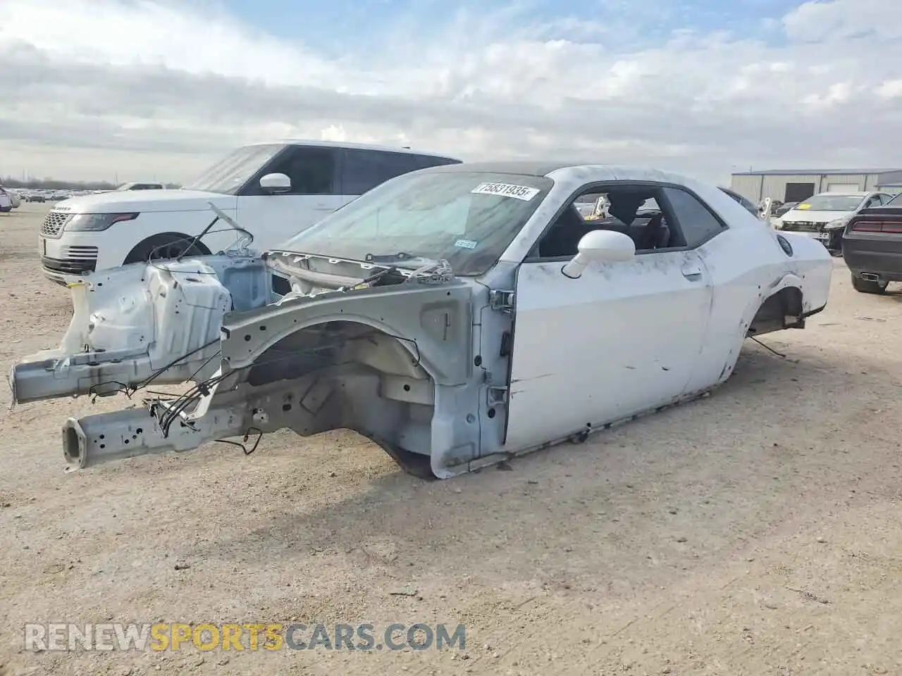 1 Photograph of a damaged car 2C3CDZFJ4MH662269 DODGE CHALLENGER 2021