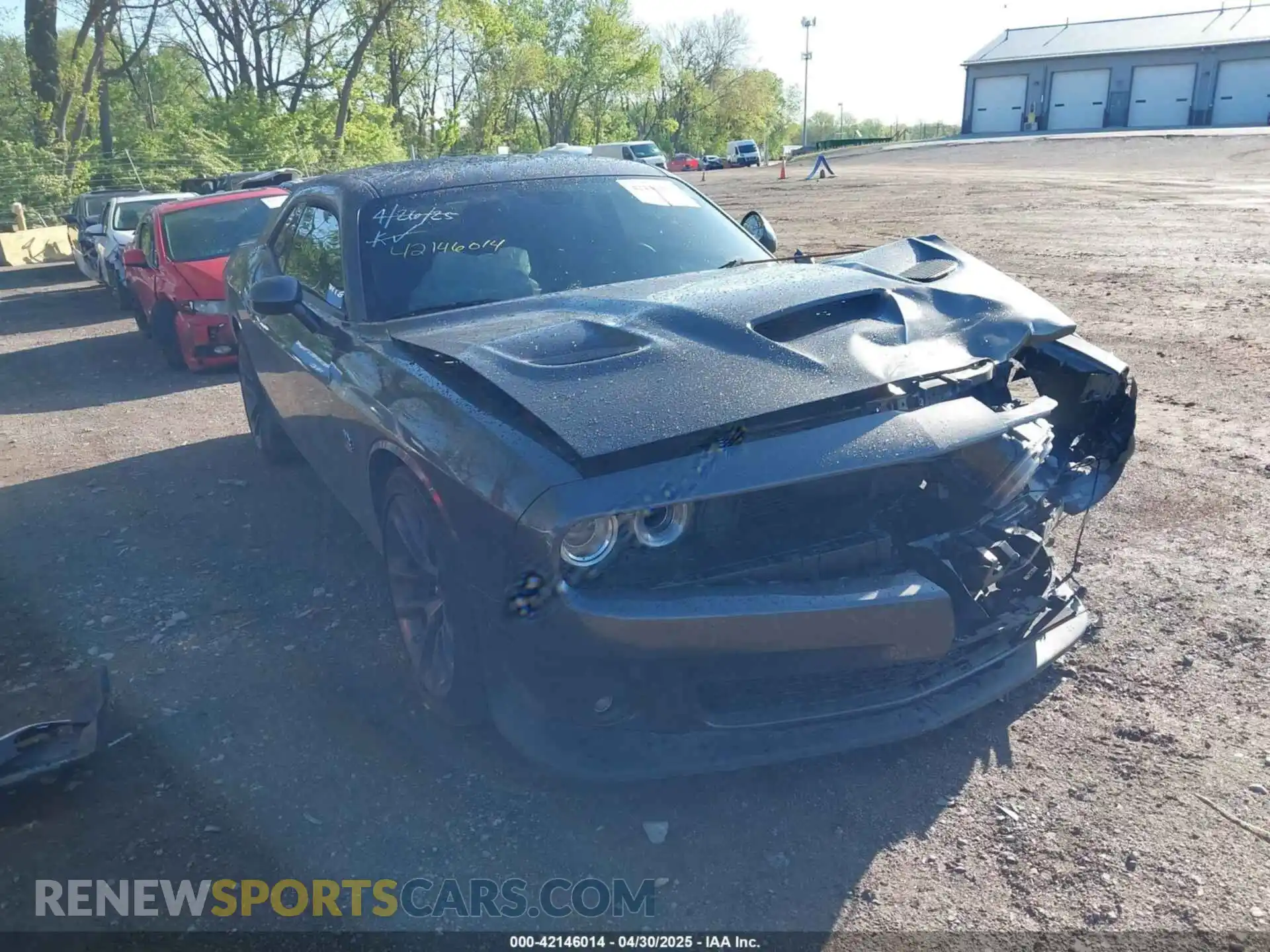 1 Photograph of a damaged car 2C3CDZFJ4MH673708 DODGE CHALLENGER 2021