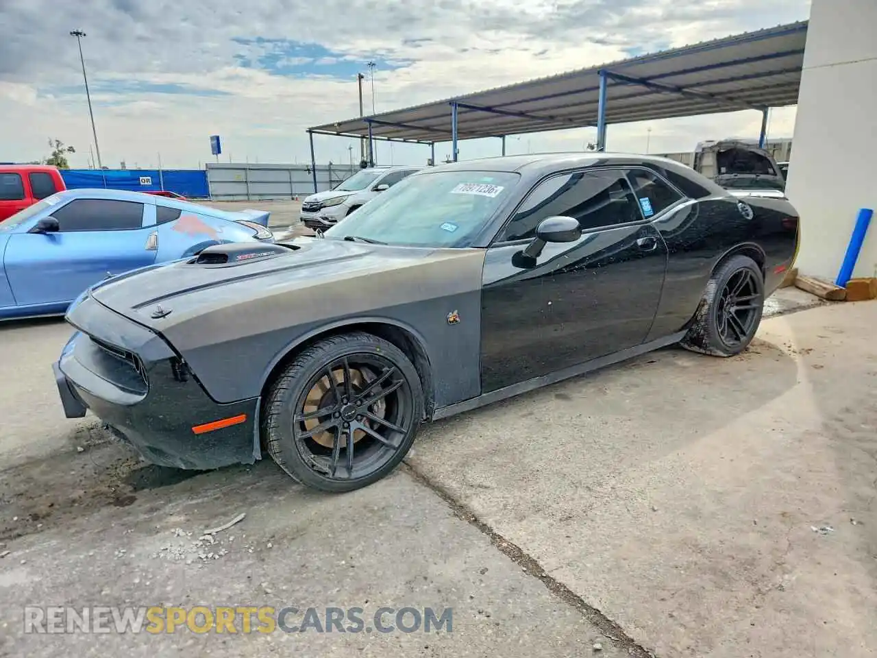 1 Photograph of a damaged car 2C3CDZFJ5MH542741 DODGE CHALLENGER 2021