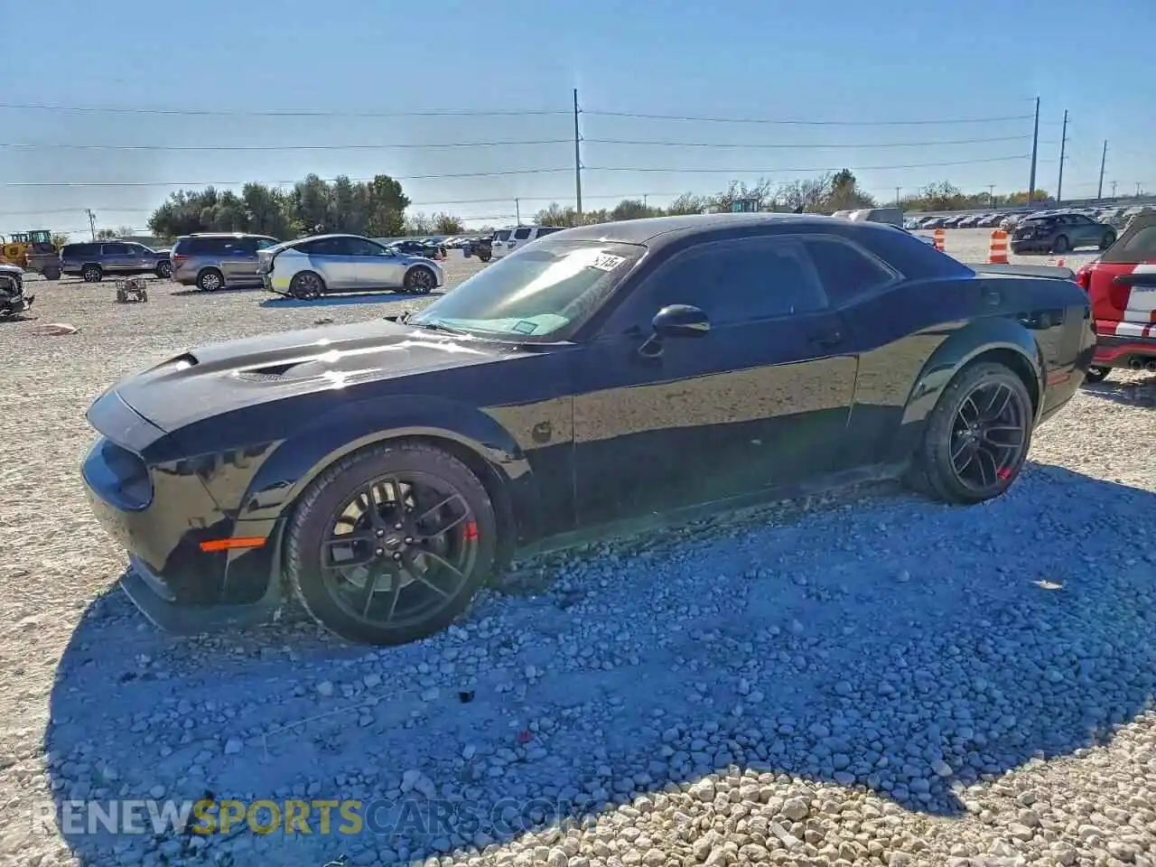1 Photograph of a damaged car 2C3CDZFJ5MH619401 DODGE CHALLENGER 2021