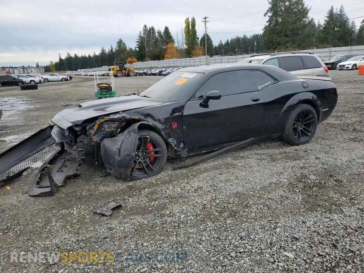 1 Photograph of a damaged car 2C3CDZFJ5MH649630 DODGE CHALLENGER 2021