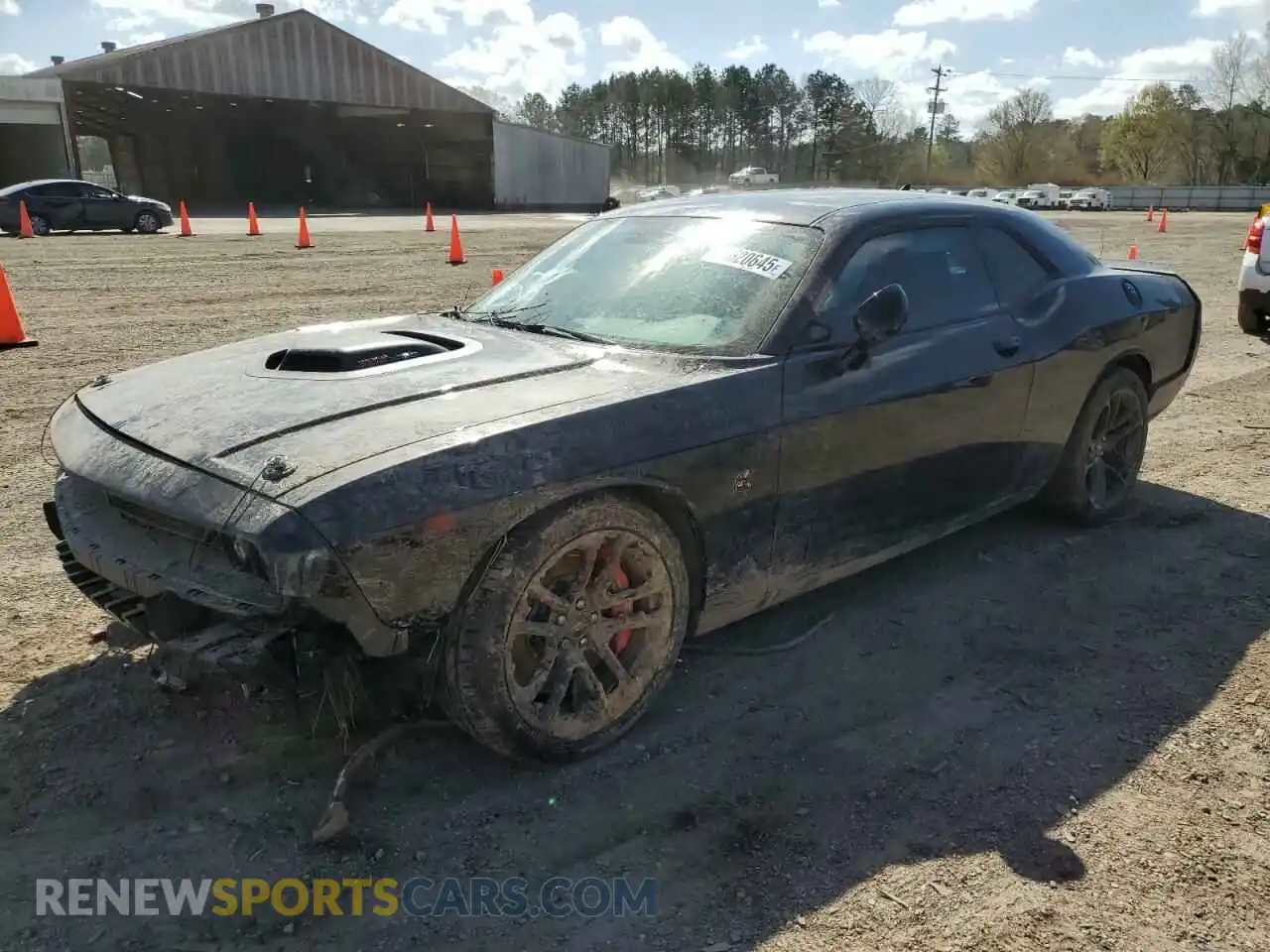1 Photograph of a damaged car 2C3CDZFJ5MH672468 DODGE CHALLENGER 2021