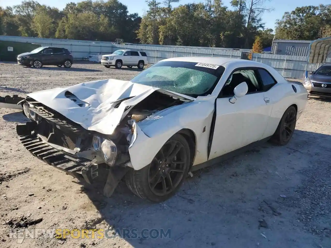 1 Photograph of a damaged car 2C3CDZFJ6MH507142 DODGE CHALLENGER 2021