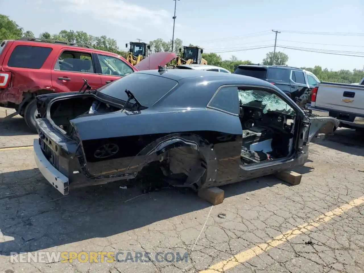 3 Photograph of a damaged car 2C3CDZFJ6MH524863 DODGE CHALLENGER 2021