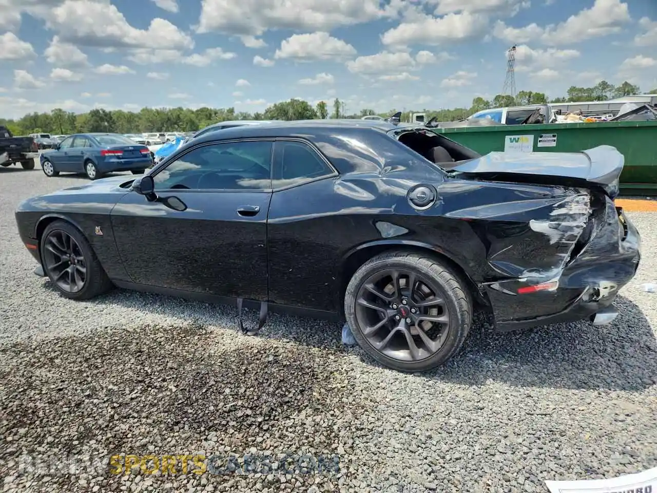 2 fotografías del automóvil dañado 2C3CDZFJ6MH651080 DODGE CHALLENGER 2021