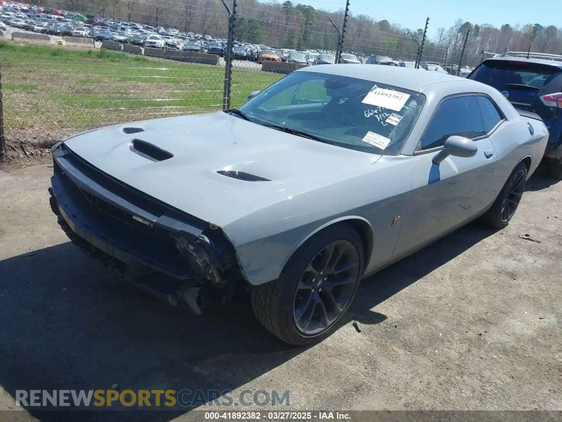 2 Photograph of a damaged car 2C3CDZFJ6MH664718 DODGE CHALLENGER 2021