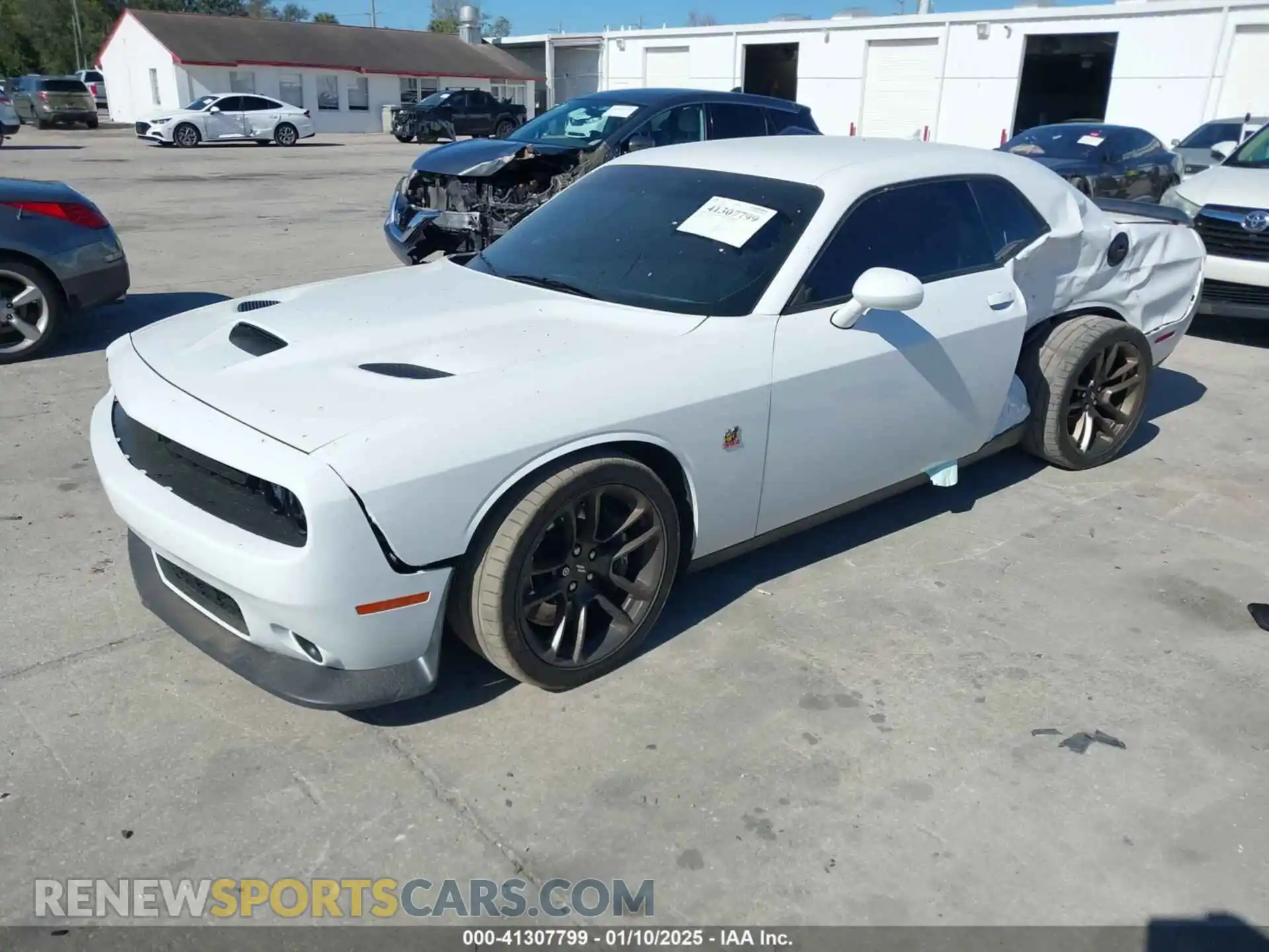 2 Photograph of a damaged car 2C3CDZFJ7MH597000 DODGE CHALLENGER 2021