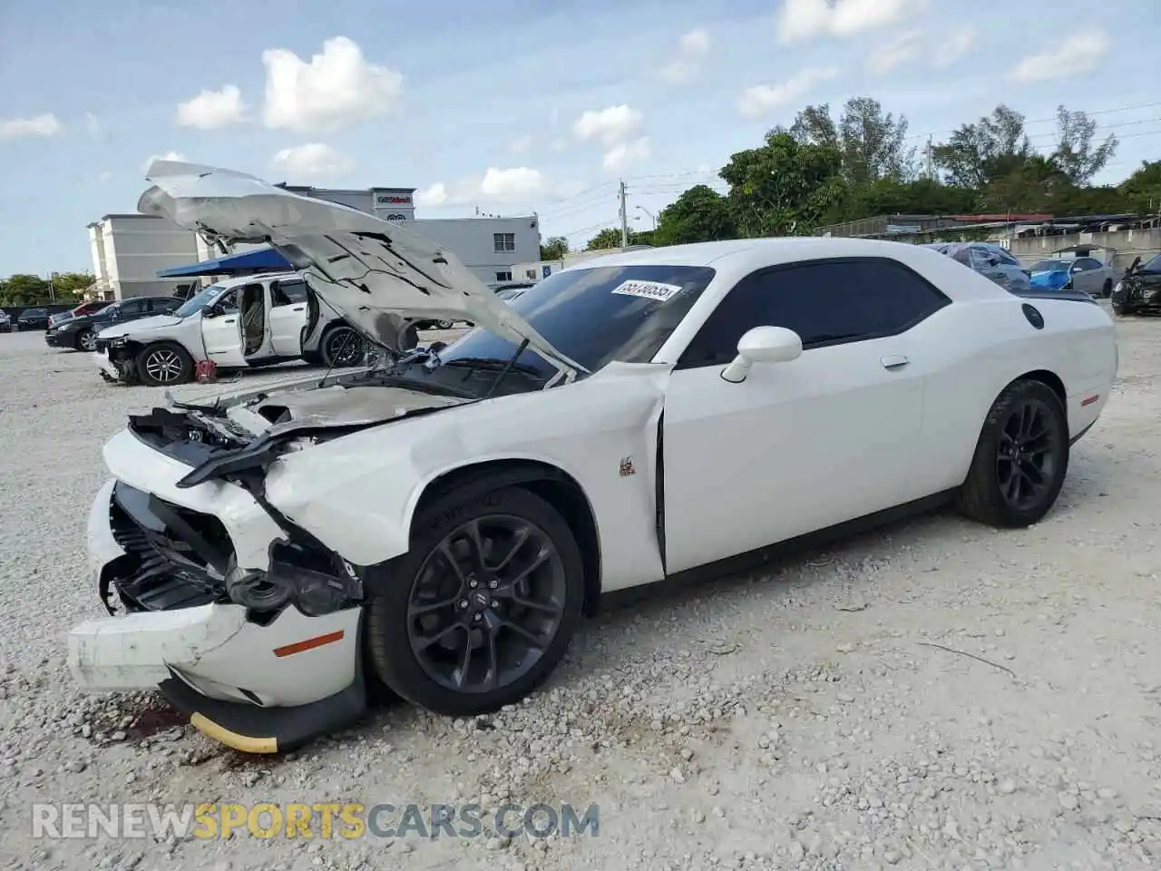 1 Photograph of a damaged car 2C3CDZFJ7MH641416 DODGE CHALLENGER 2021