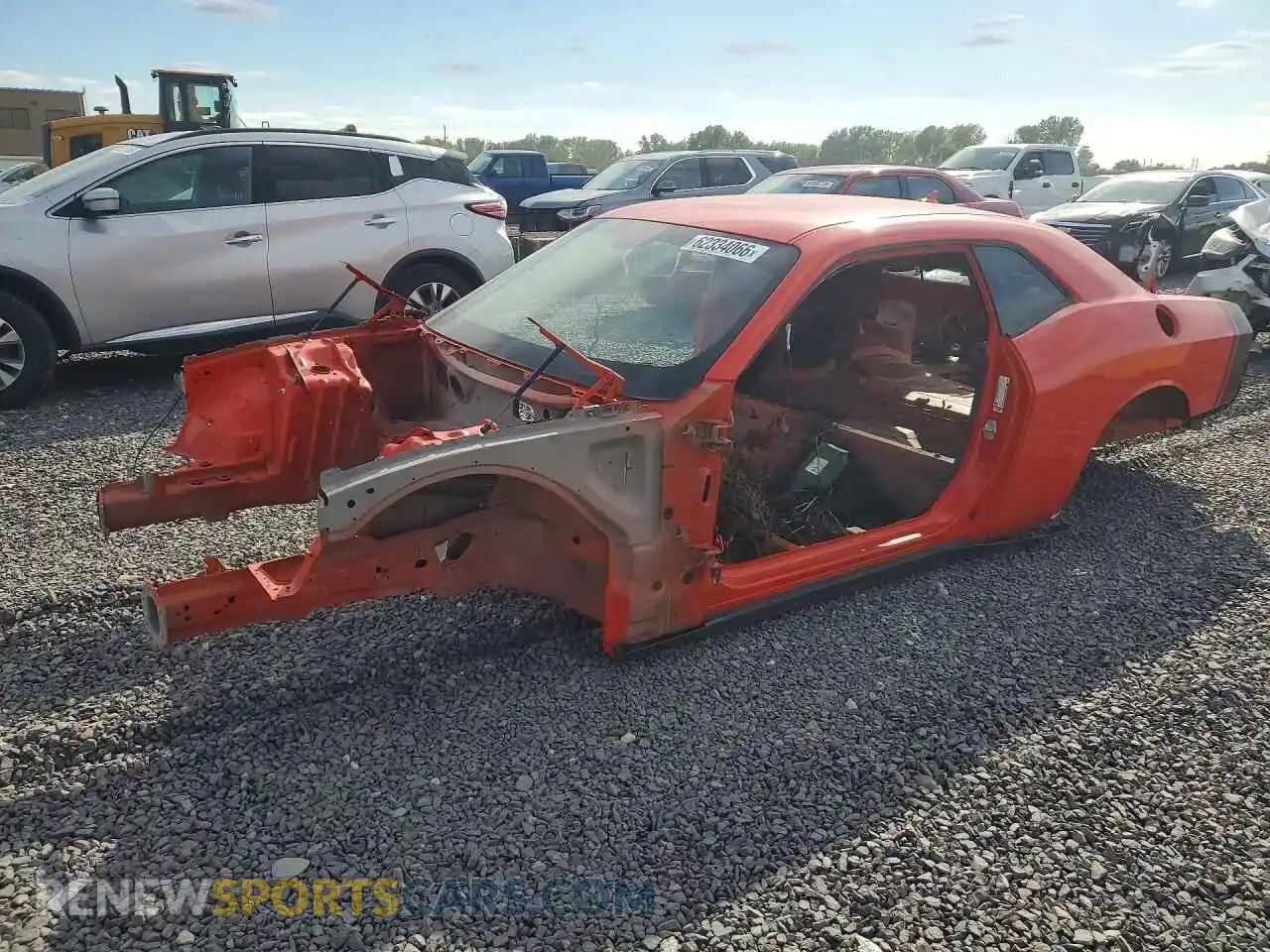1 Photograph of a damaged car 2C3CDZFJ7MH680393 DODGE CHALLENGER 2021
