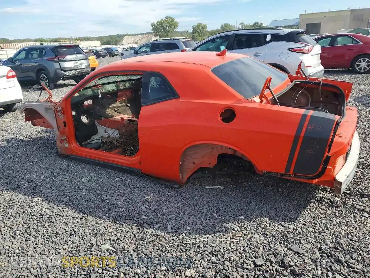 2 Photograph of a damaged car 2C3CDZFJ7MH680393 DODGE CHALLENGER 2021