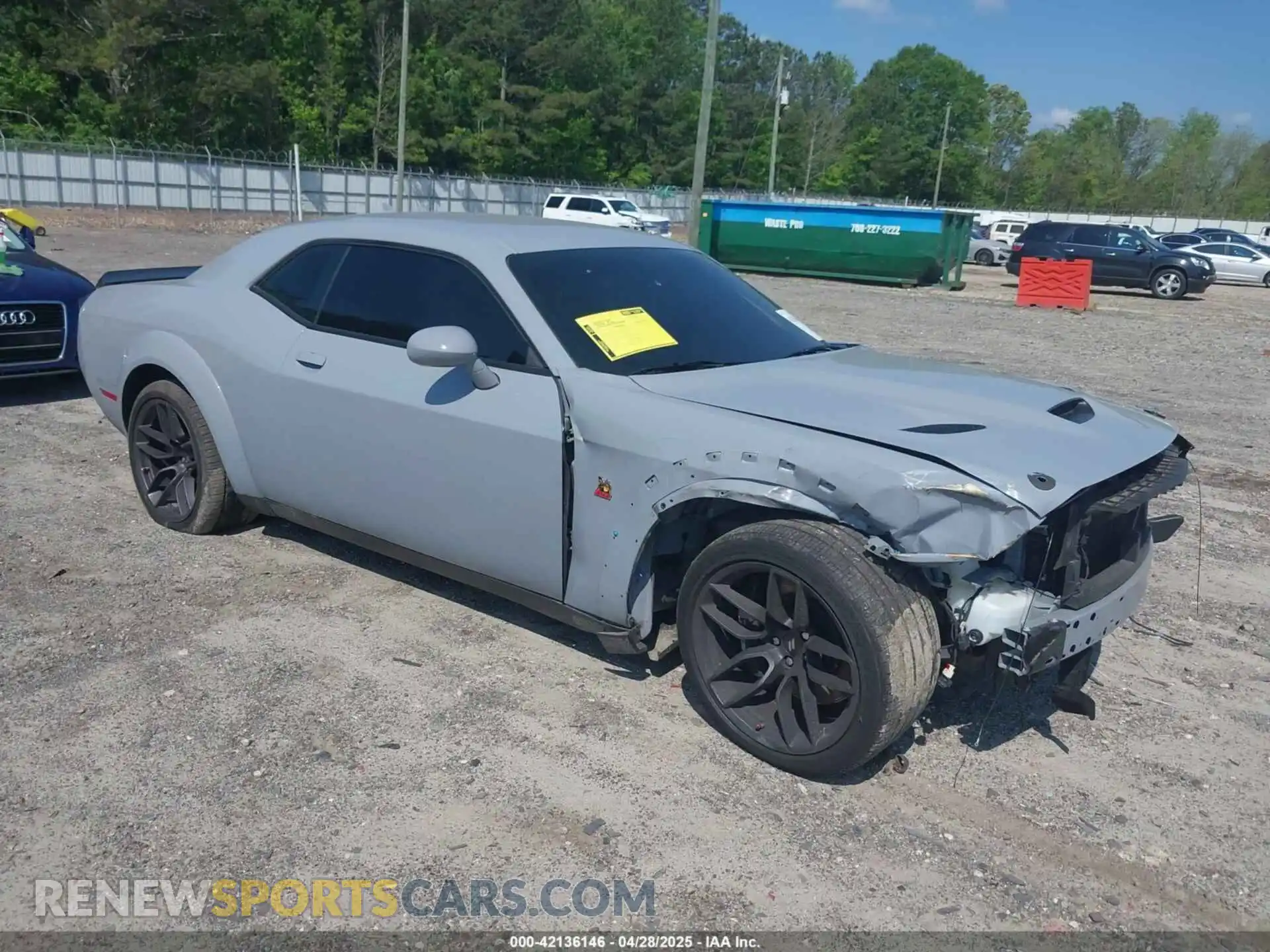 1 Photograph of a damaged car 2C3CDZFJ8MH534679 DODGE CHALLENGER 2021