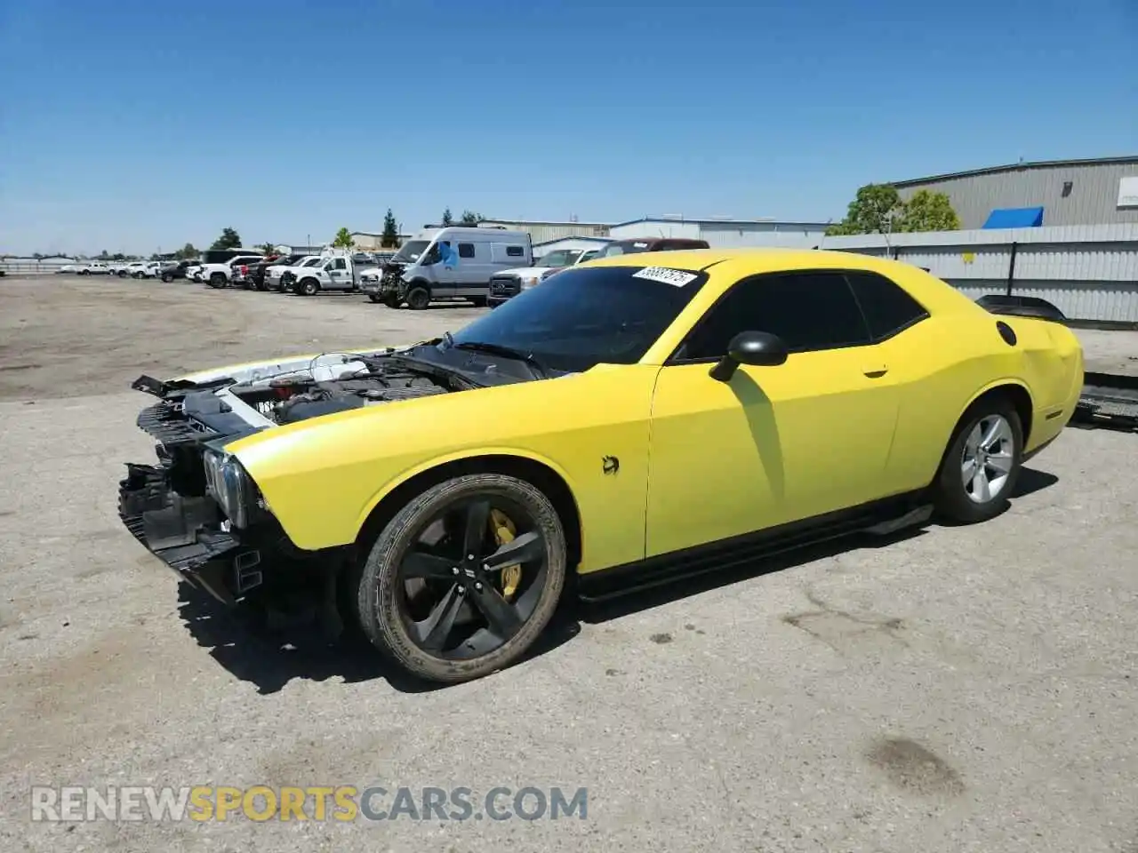 1 fotografías del automóvil dañado 2C3CDZFJ8MH594266 DODGE CHALLENGER 2021
