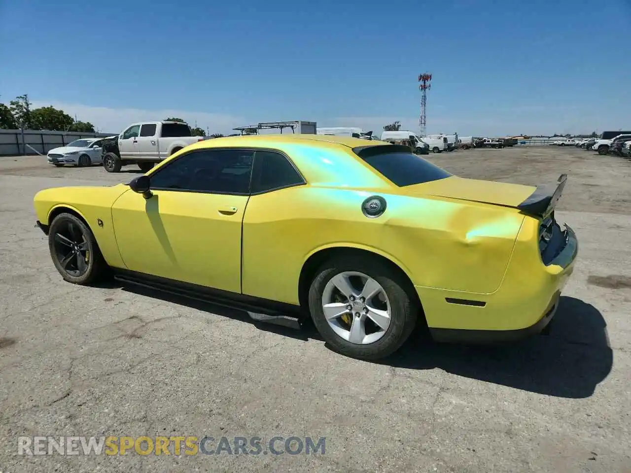2 fotografías del automóvil dañado 2C3CDZFJ8MH594266 DODGE CHALLENGER 2021