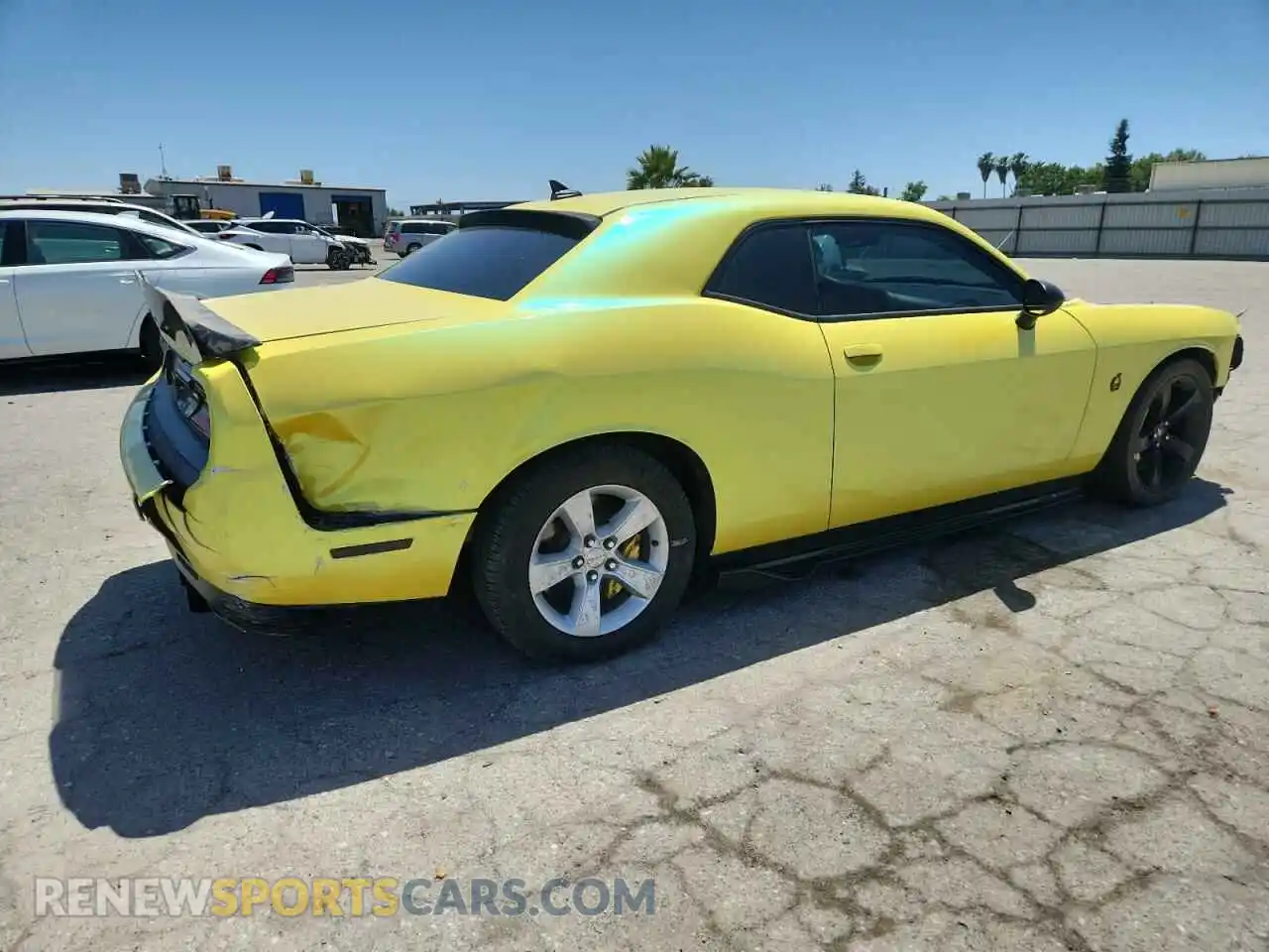3 fotografías del automóvil dañado 2C3CDZFJ8MH594266 DODGE CHALLENGER 2021