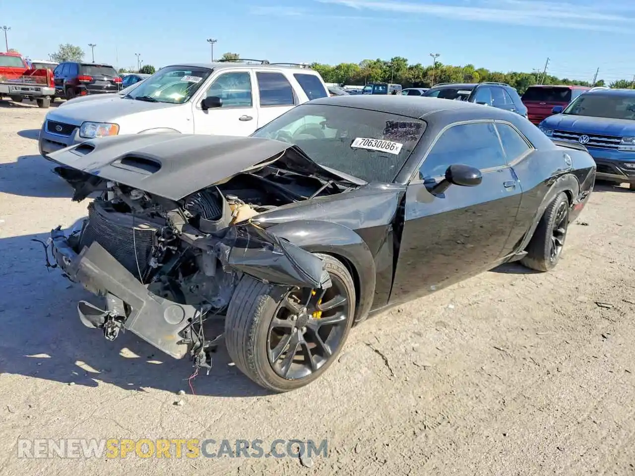 1 Photograph of a damaged car 2C3CDZFJ8MH651615 DODGE CHALLENGER 2021