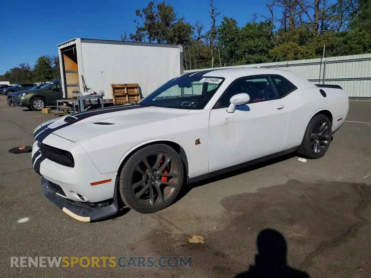 1 fotografías del automóvil dañado 2C3CDZFJ9MH627887 DODGE CHALLENGER 2021
