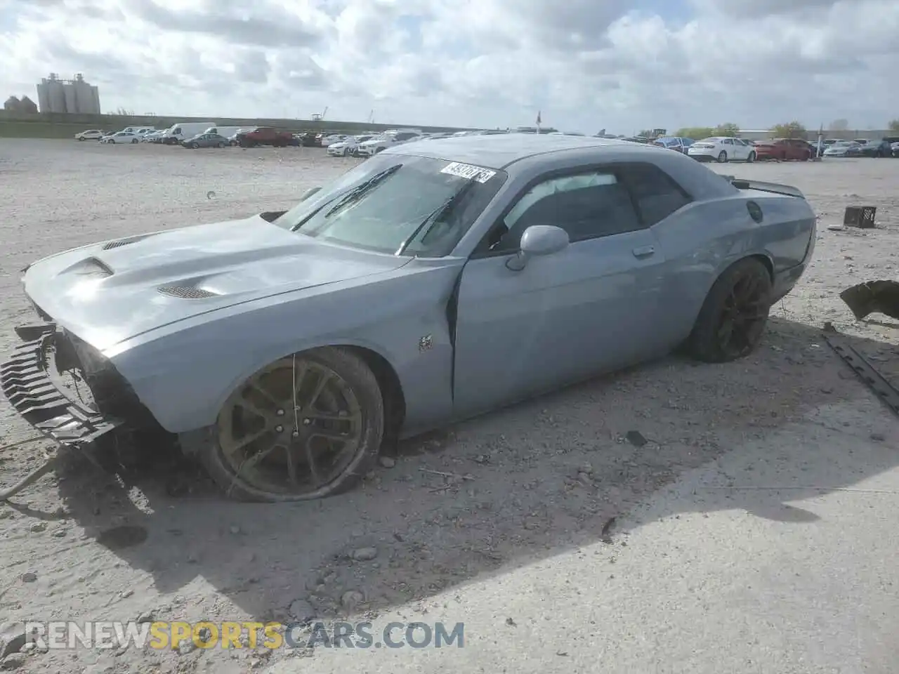 1 Photograph of a damaged car 2C3CDZFJ9MH655429 DODGE CHALLENGER 2021