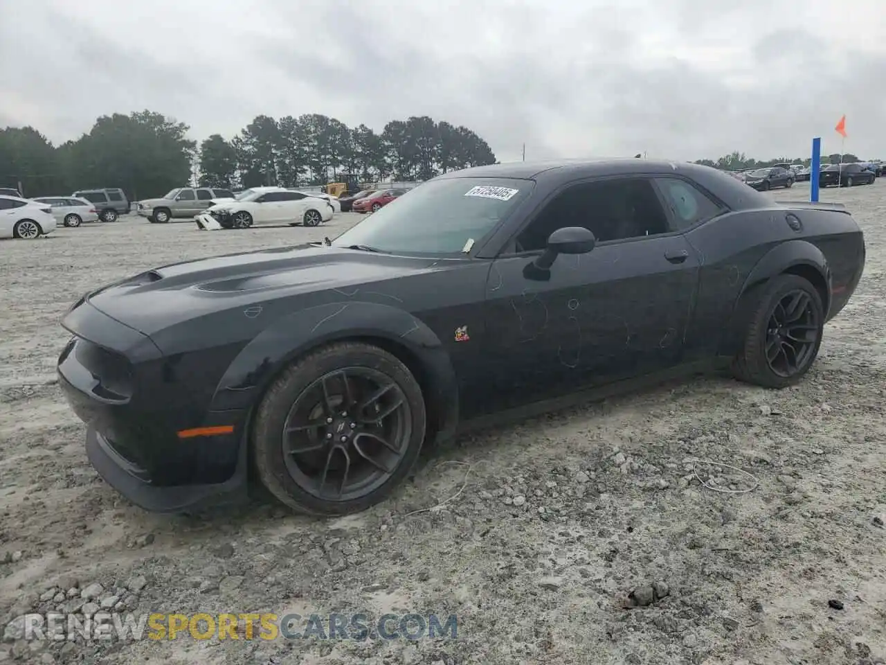 1 Photograph of a damaged car 2C3CDZFJXMH618230 DODGE CHALLENGER 2021