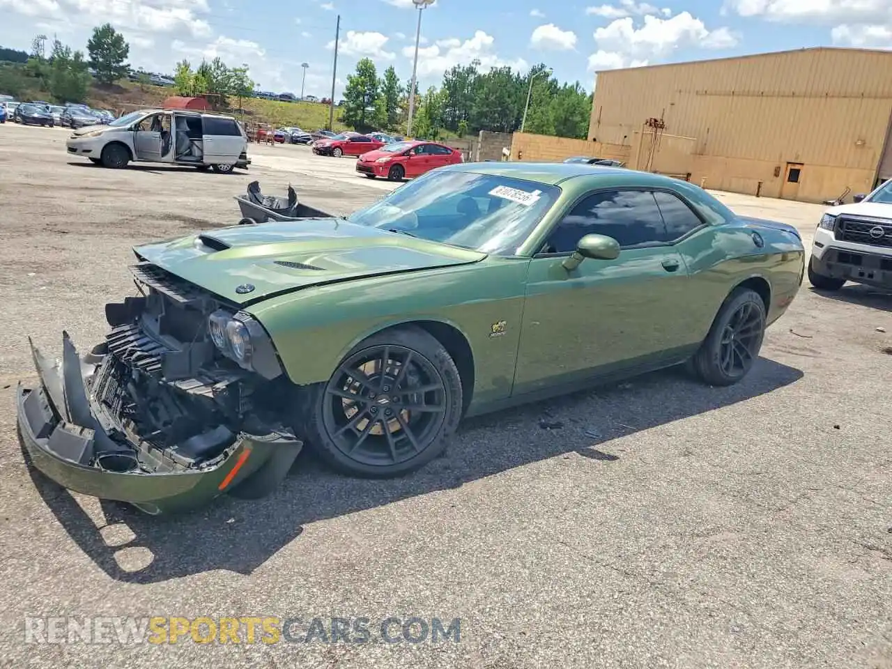 1 Фотография поврежденного автомобиля 2C3CDZFJXMH651048 DODGE CHALLENGER 2021