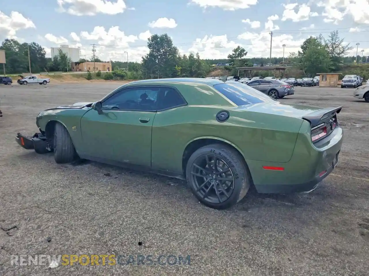 2 Фотография поврежденного автомобиля 2C3CDZFJXMH651048 DODGE CHALLENGER 2021