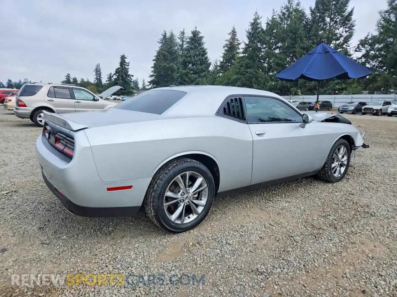 3 Photograph of a damaged car 2C3CDZGG0MH552760 DODGE CHALLENGER 2021