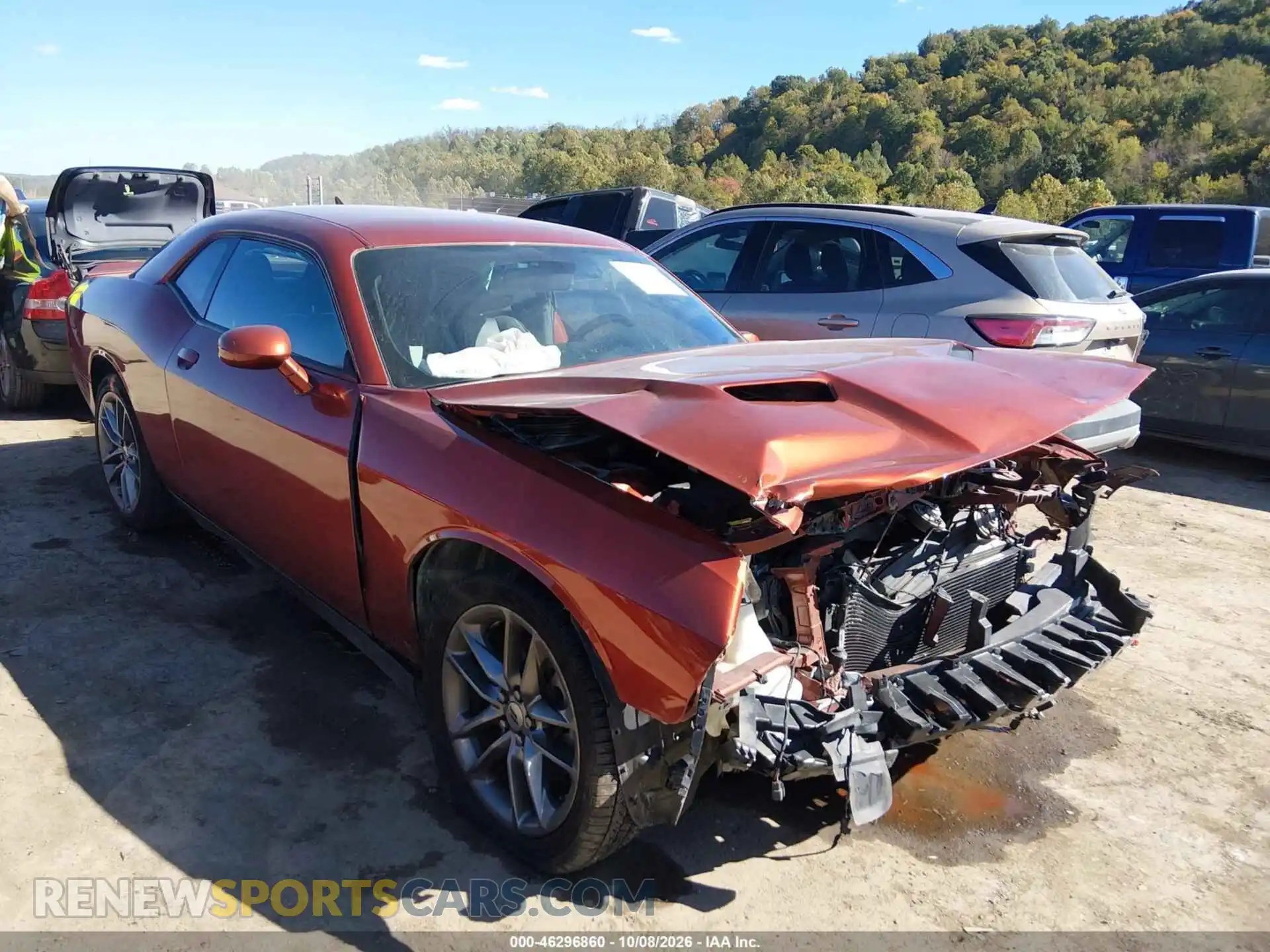 1 Фотография поврежденного автомобиля 2C3CDZGG1MH587341 DODGE CHALLENGER 2021