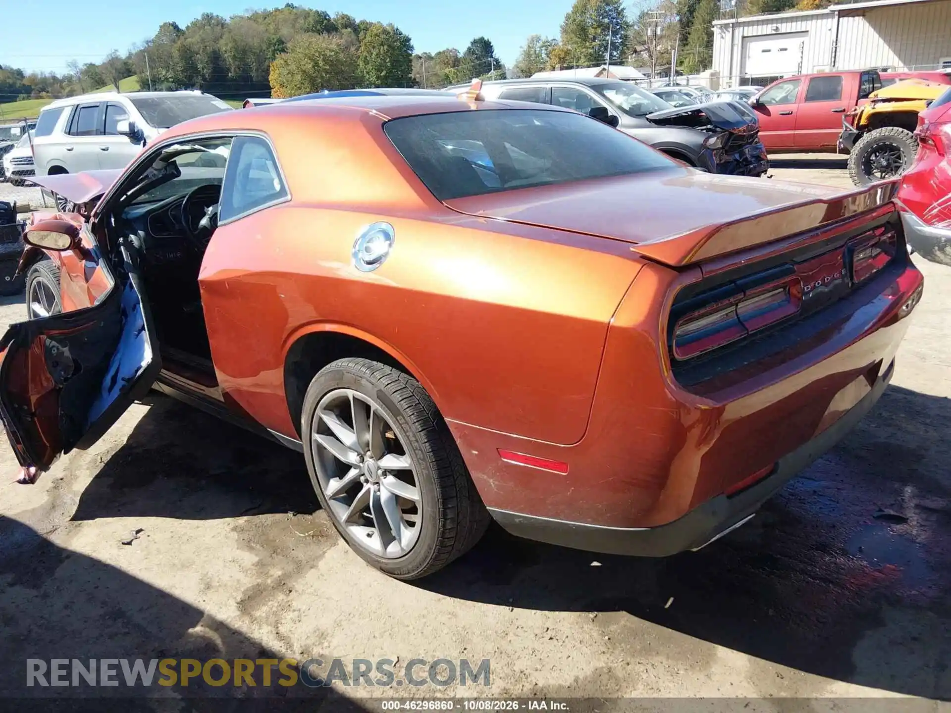 3 Фотография поврежденного автомобиля 2C3CDZGG1MH587341 DODGE CHALLENGER 2021