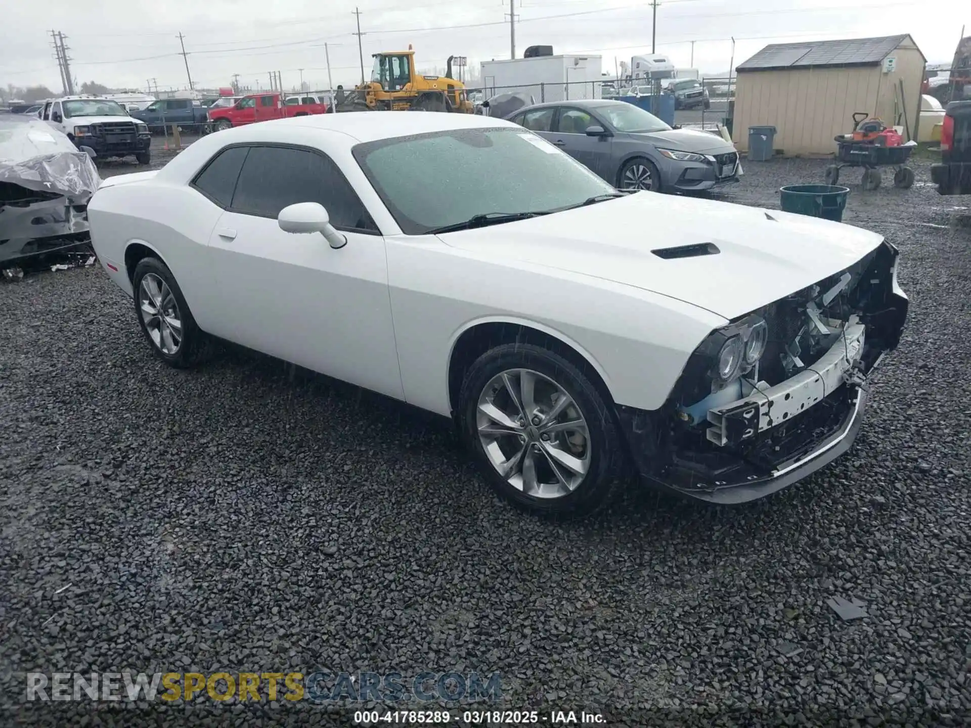 1 Photograph of a damaged car 2C3CDZGG6MH594334 DODGE CHALLENGER 2021