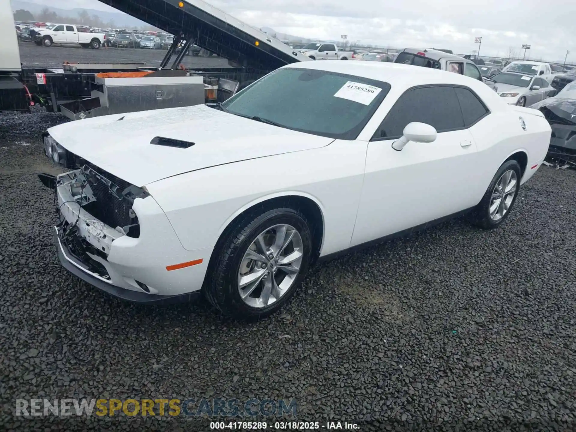 2 Photograph of a damaged car 2C3CDZGG6MH594334 DODGE CHALLENGER 2021