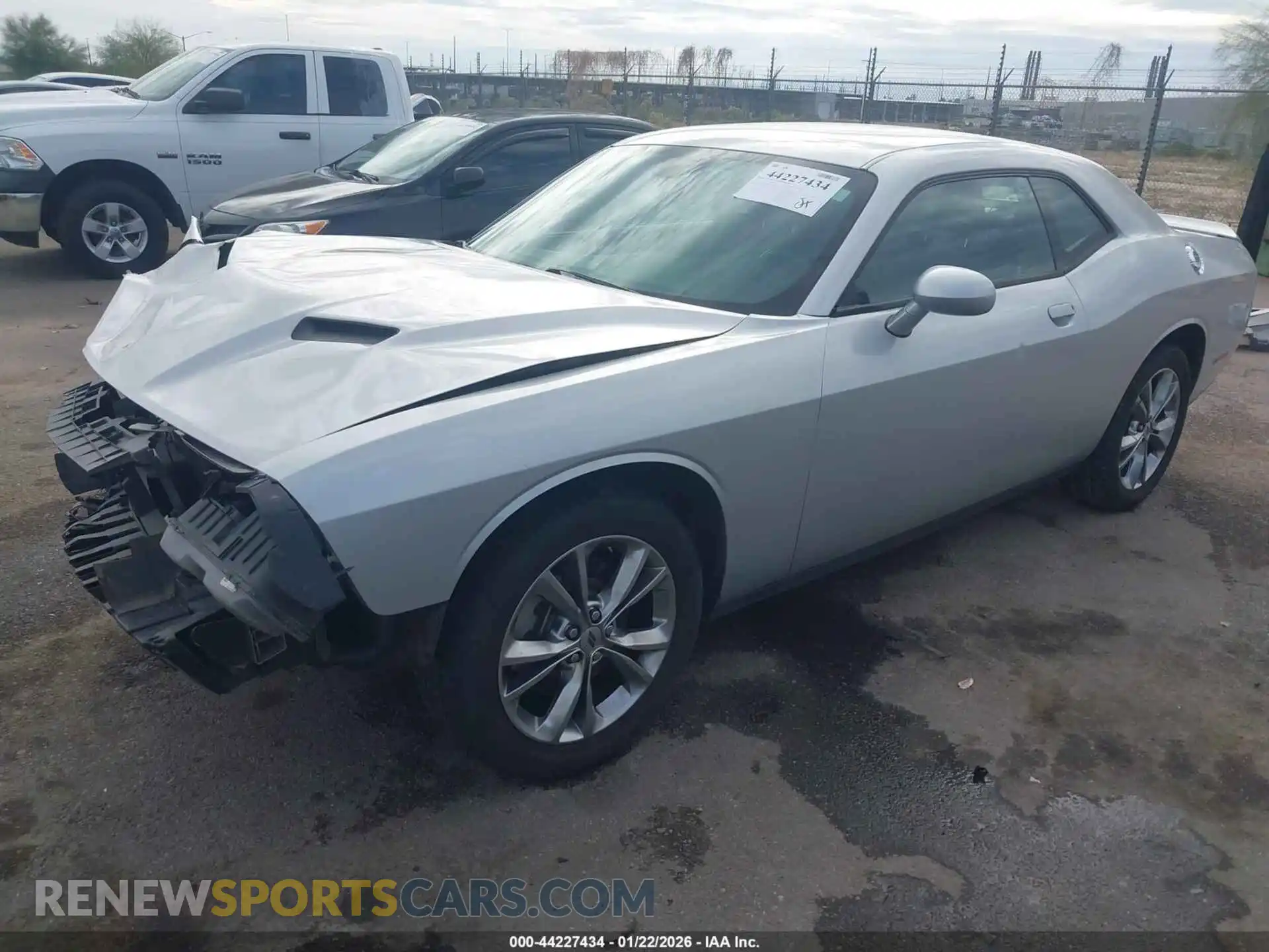 2 Photograph of a damaged car 2C3CDZGG7MH547491 DODGE CHALLENGER 2021