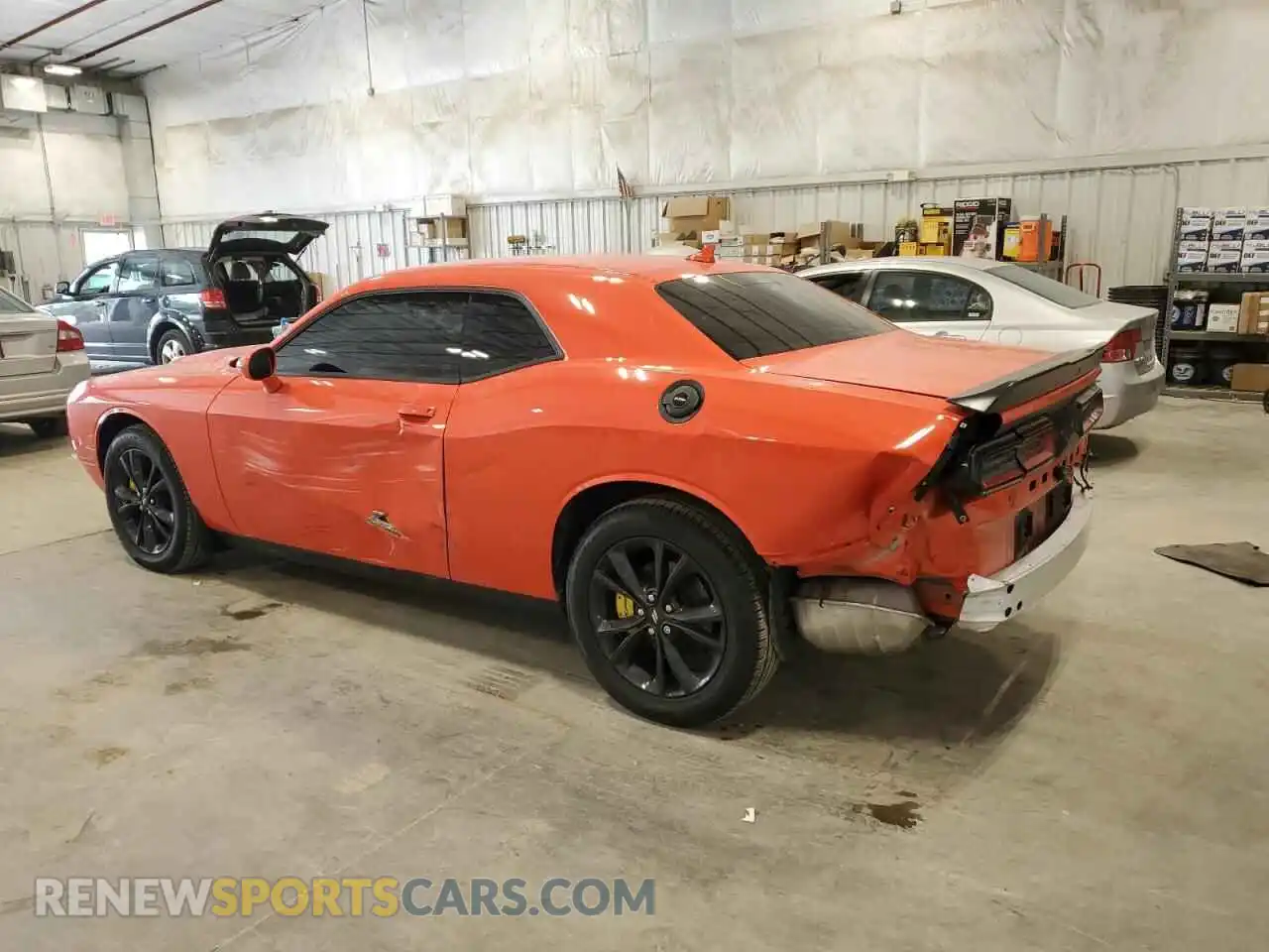 2 Photograph of a damaged car 2C3CDZGG7MH611075 DODGE CHALLENGER 2021