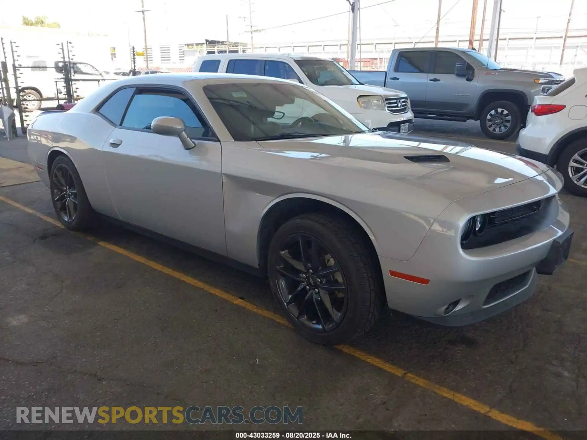 1 Photograph of a damaged car 2C3CDZGG7MH611271 DODGE CHALLENGER 2021