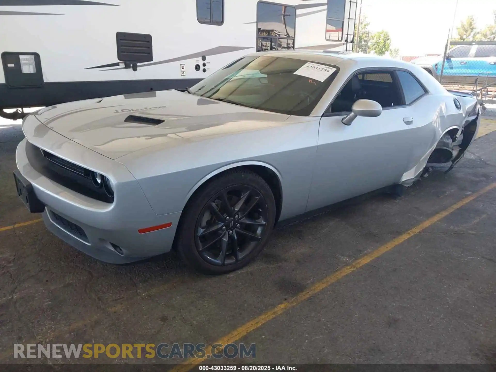 2 Photograph of a damaged car 2C3CDZGG7MH611271 DODGE CHALLENGER 2021