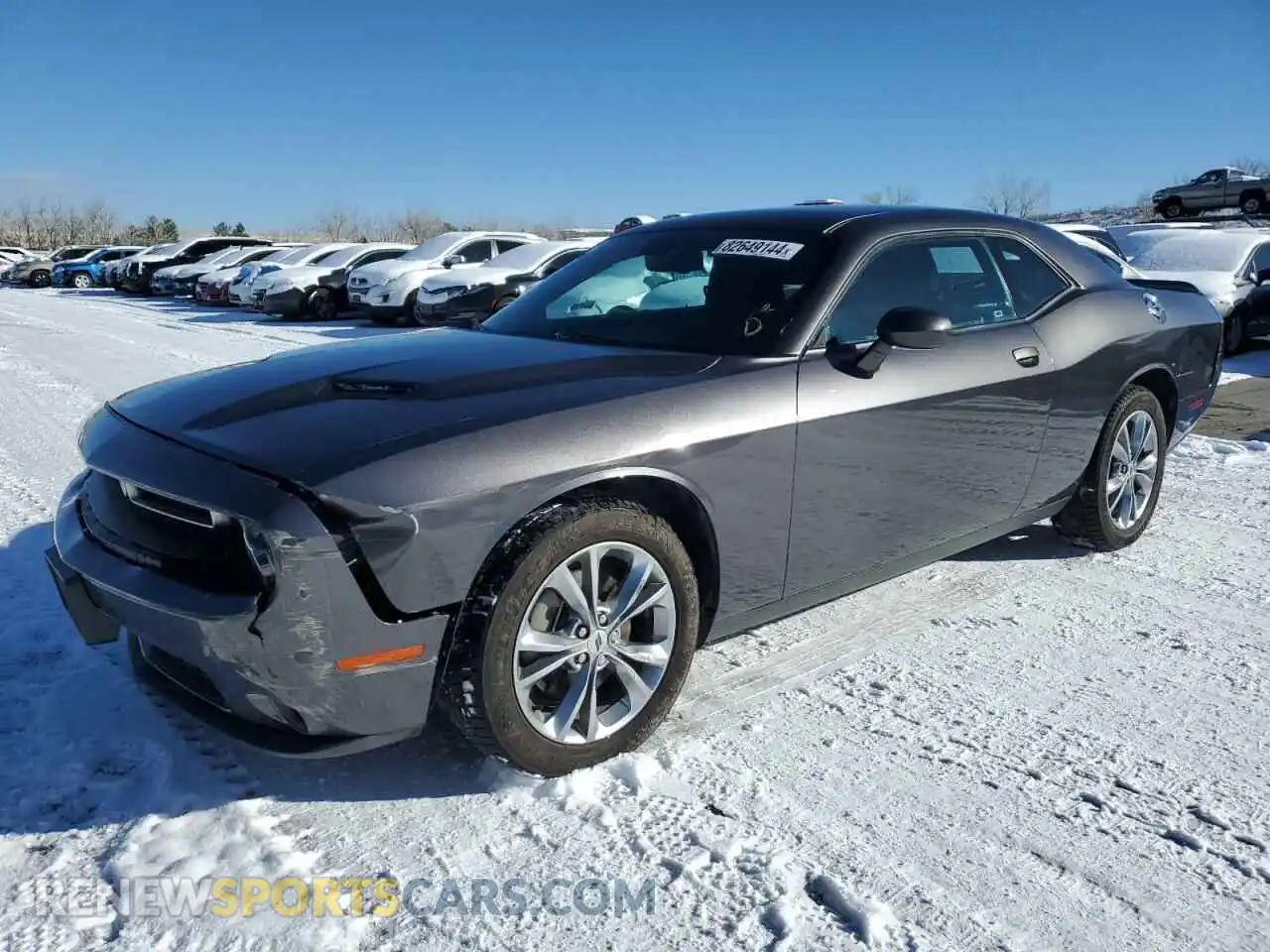 1 Photograph of a damaged car 2C3CDZGG8MH547516 DODGE CHALLENGER 2021