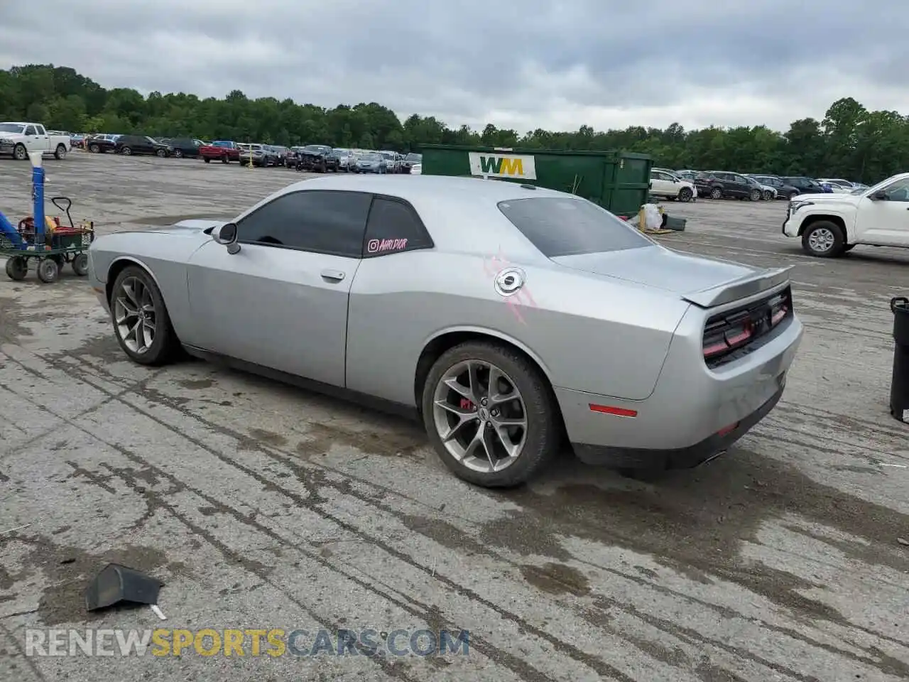 2 Photograph of a damaged car 2C3CDZJG0MH573200 DODGE CHALLENGER 2021