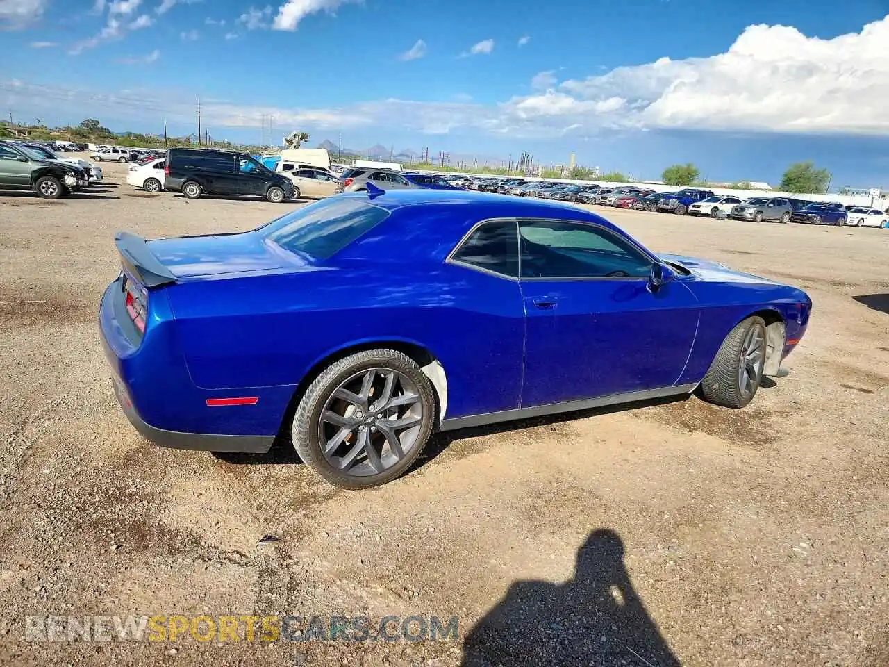 3 fotografías del automóvil dañado 2C3CDZJG0MH586920 DODGE CHALLENGER 2021