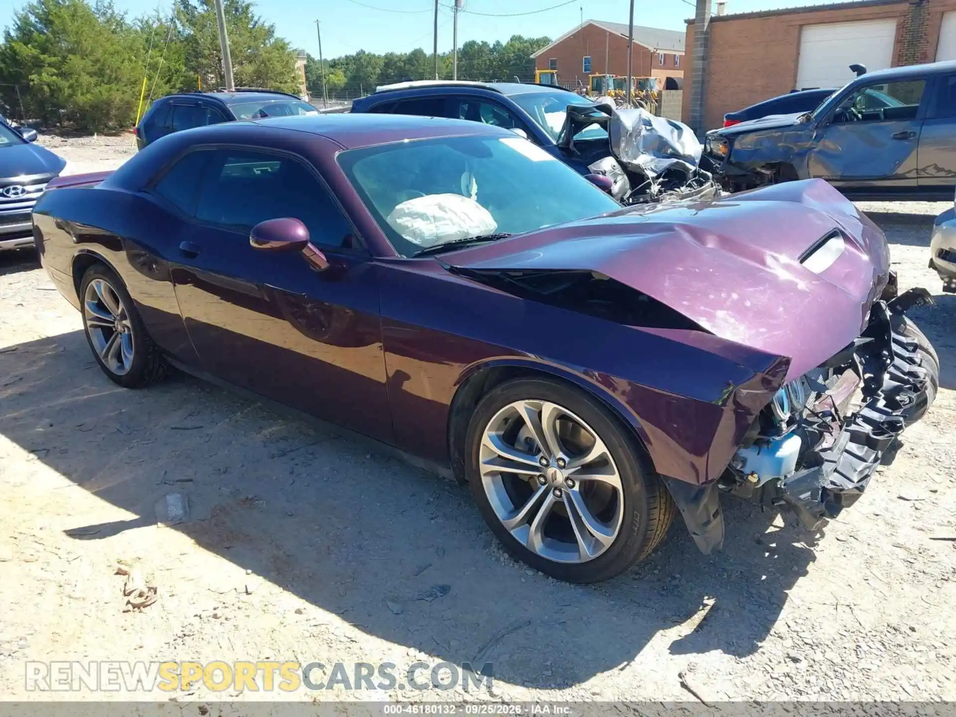 1 fotografías del automóvil dañado 2C3CDZJG0MH607247 DODGE CHALLENGER 2021