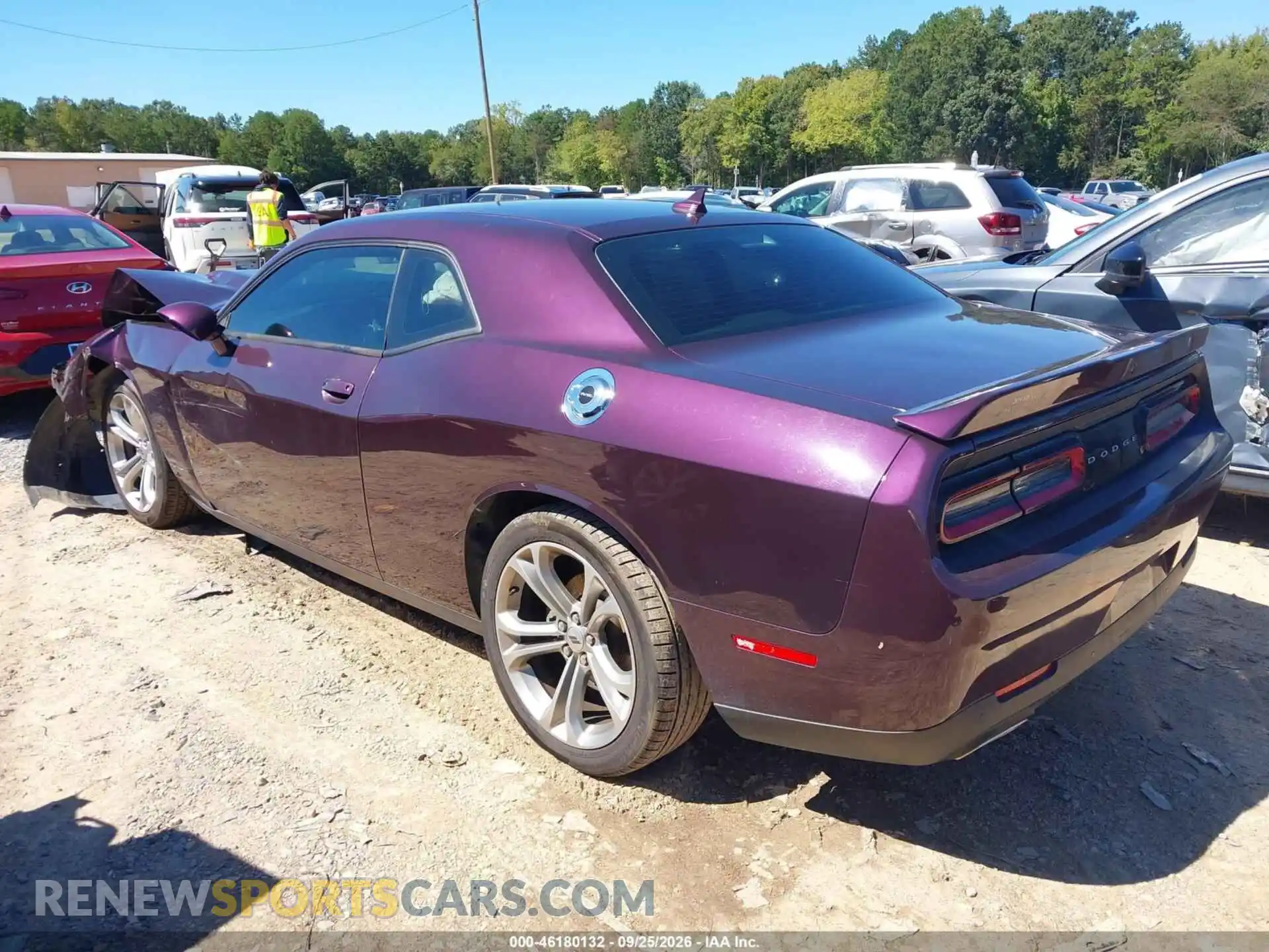 3 fotografías del automóvil dañado 2C3CDZJG0MH607247 DODGE CHALLENGER 2021