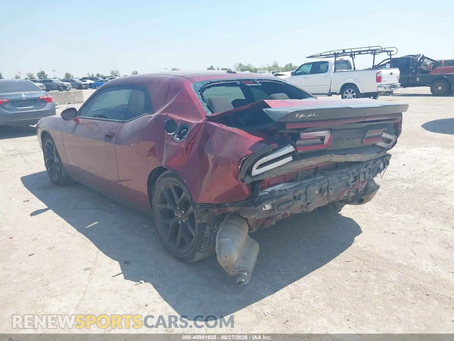 3 Photograph of a damaged car 2C3CDZJG0MH674026 DODGE CHALLENGER 2021