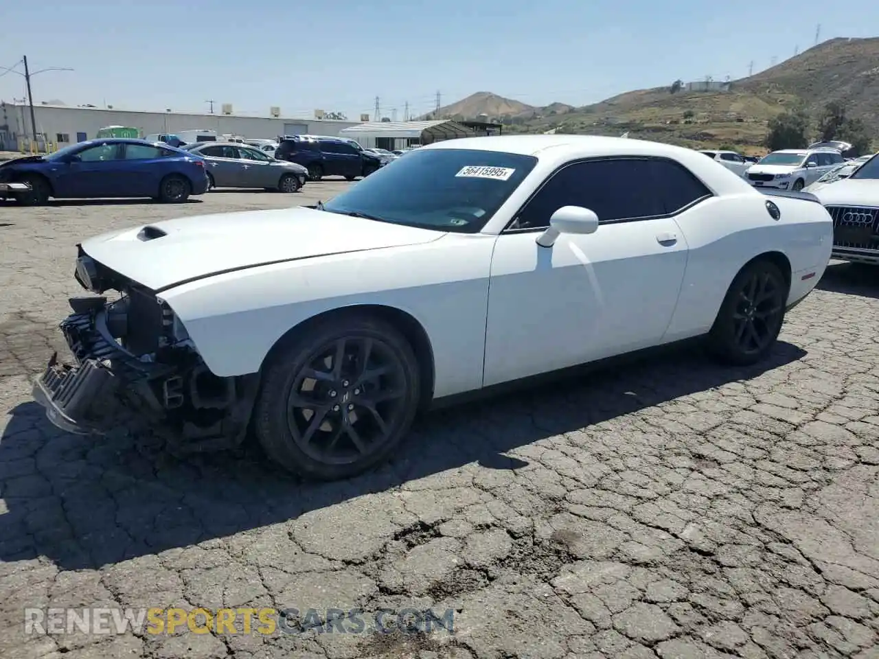 1 Photograph of a damaged car 2C3CDZJG1MH507366 DODGE CHALLENGER 2021